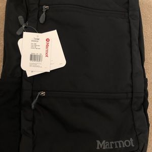 Brand new black Marmot Backpack